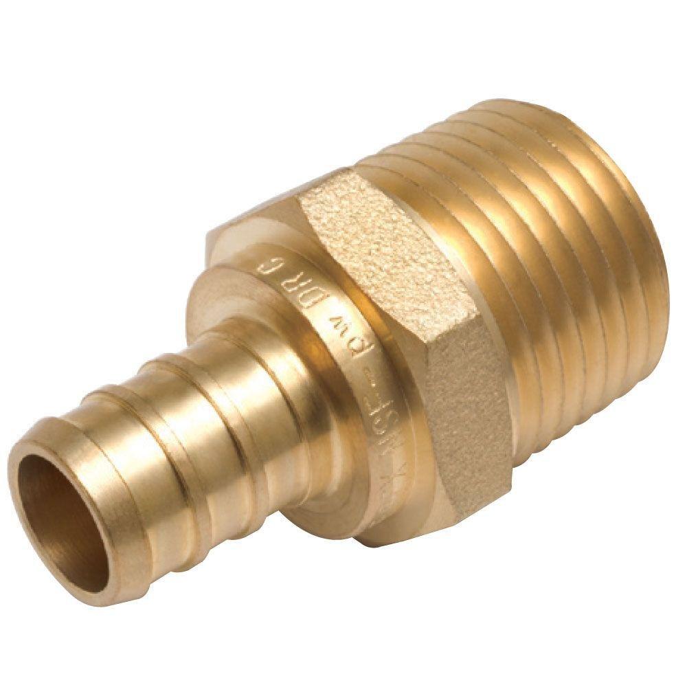 American Granby 3-3/100 in. Barbed Global Brass Reducing Adapter 