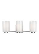 Feiss Satin Nickel 75W 3-Light Bath Vanity Light 