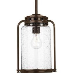 100W 1-Light Medium E-26 Incandescent Hanging Lantern in Antique Bronze