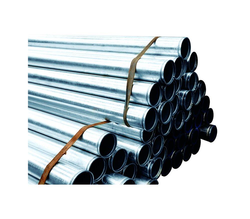 21 ft. Grooved Schedule 10 Galvanized Carbon Steel Pipe 