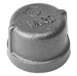 2 in. Threaded 150# Black Malleable Iron Cap