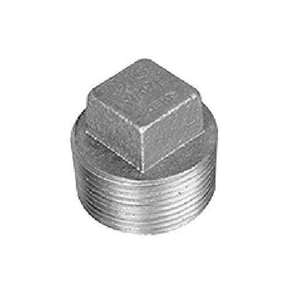 MNPT 125# Domestic Cast Iron Cored Plug 