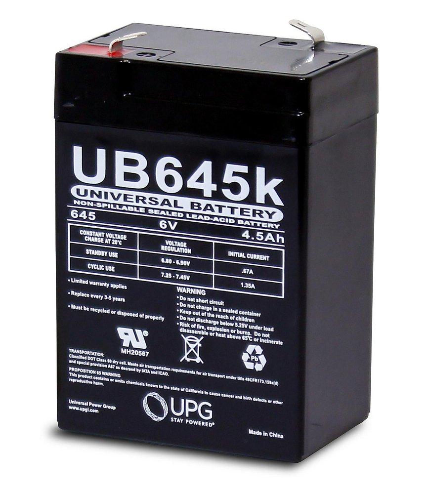 Universal Power Group 4.5A Sealed Lead Acid Battery 