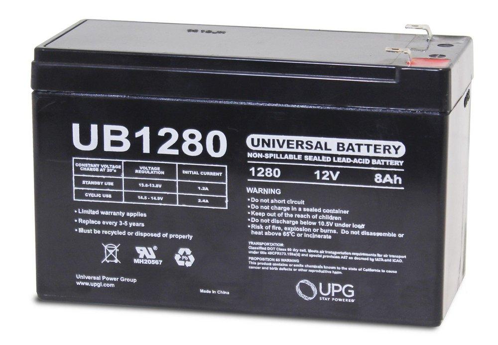 Universal Power Group 8A Sealed Lead Acid Battery 
