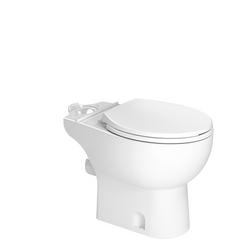 Round Toilet Bowl in White