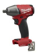 Milwaukee&reg; Red 6-1/10 in. Compact Impact Wrench with Pin Detent 