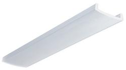 48 in. Wraparound Prismatic Lens in White