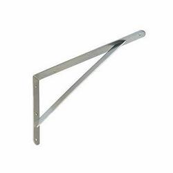 Heavy Duty Adjustable Shelf Support Bracket in White