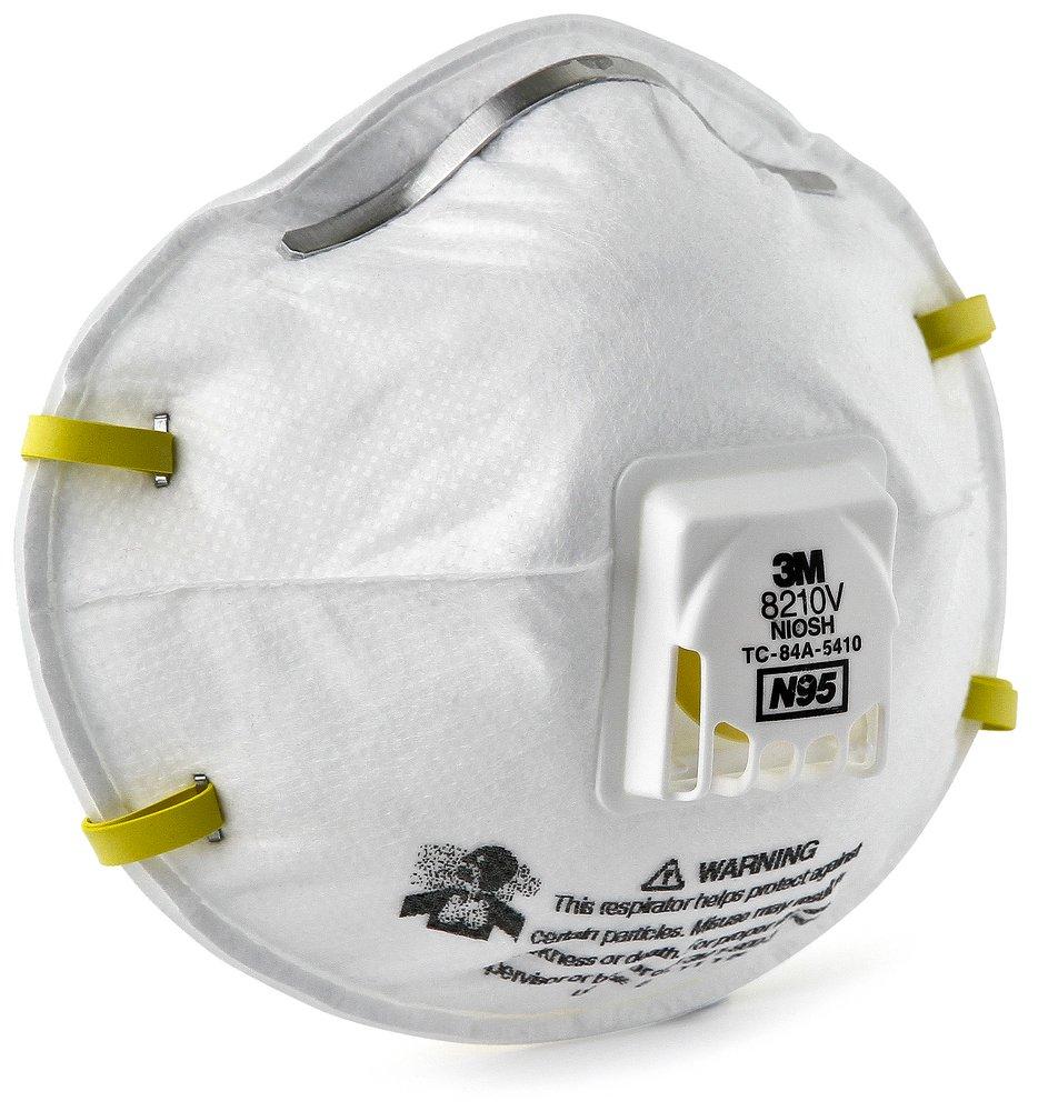 3M™ White N95 Particulate Respirator in White (Box of 10) 
