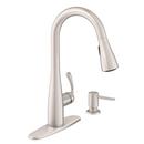 Moen Spot Resist&trade; Stainless Single Handle Pull Down Kitchen Faucet 