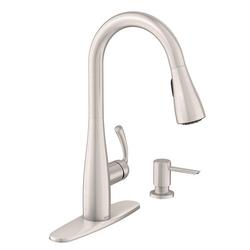 Single Handle Pull Down Kitchen Faucet in Spot Resist&trade; Stainless