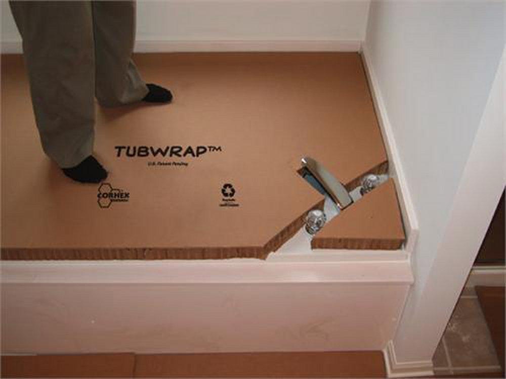 Surface Protection International Rectangular Bathtub Protection 
