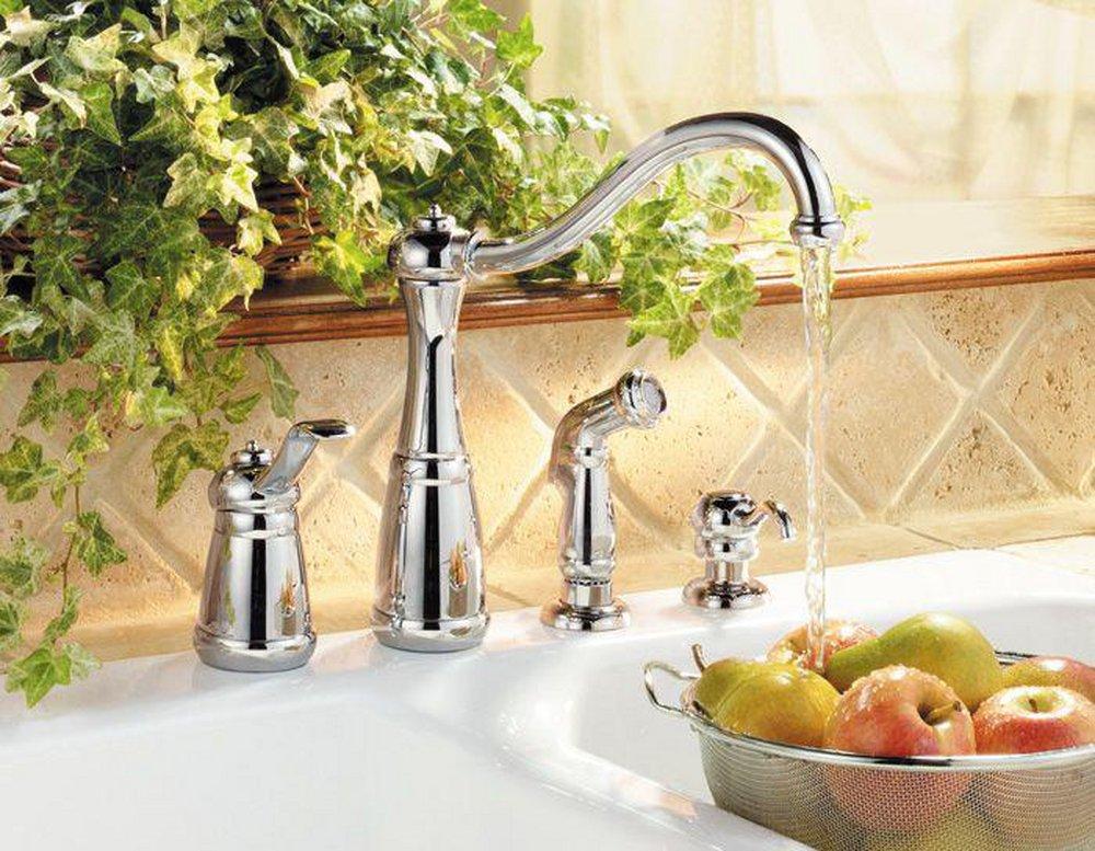 Pfister Polished Chrome Single Handle Kitchen Faucet 