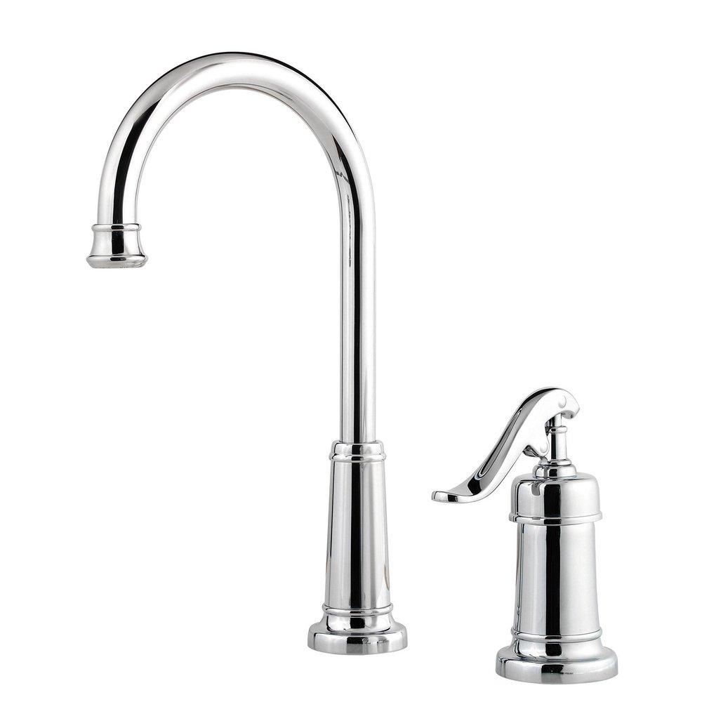 Pfister Polished Chrome Single Lever Handle Bar Faucet 