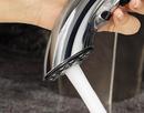 Pfister Polished Chrome Single Handle Pull Out Kitchen Faucet 