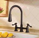 Pfister Tuscan Bronze Two Handle Bridge Pull Down Kitchen Faucet 