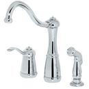 Pfister Polished Chrome Single Handle Kitchen Faucet 