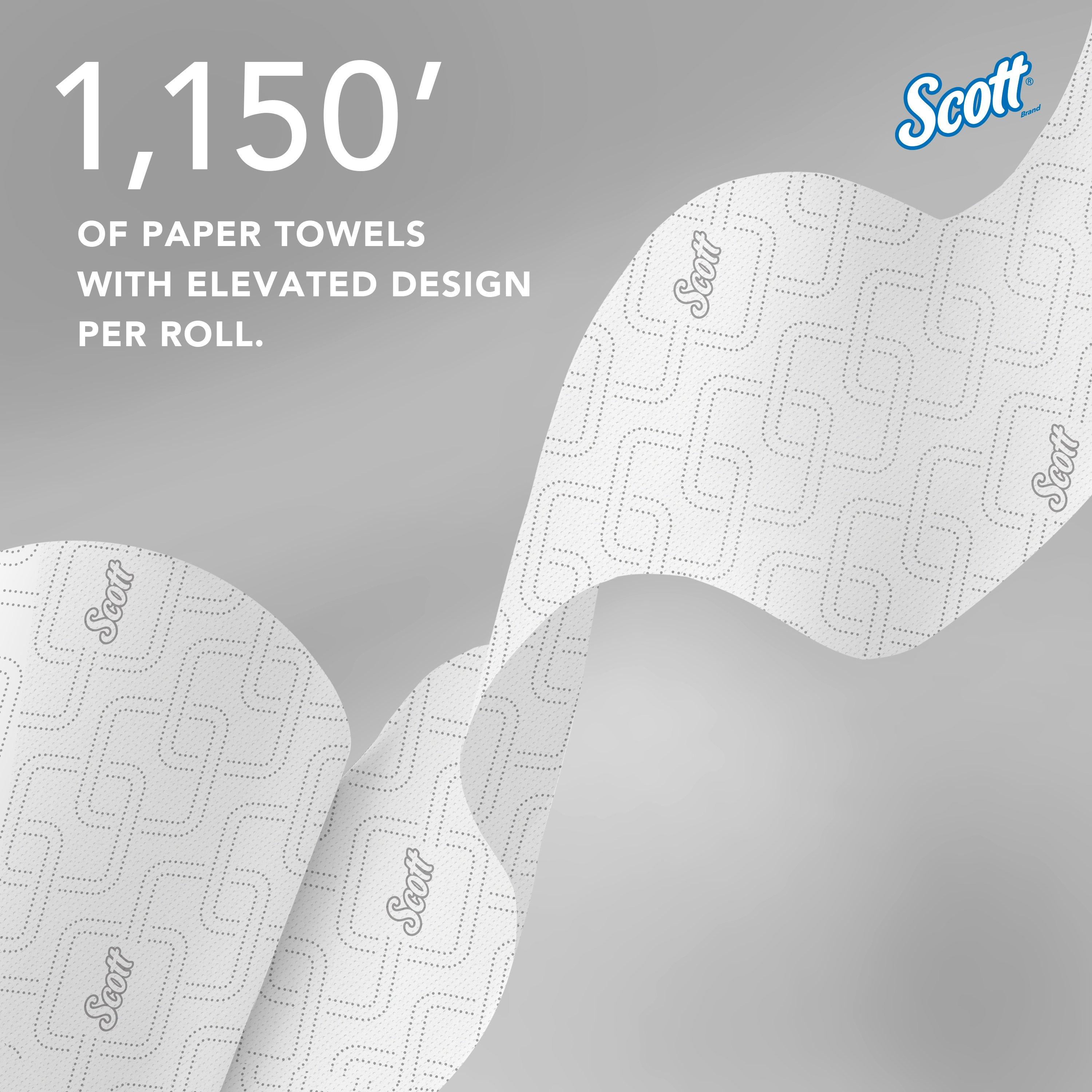 Scott&reg; White Roll Towel (Case of 6) 
