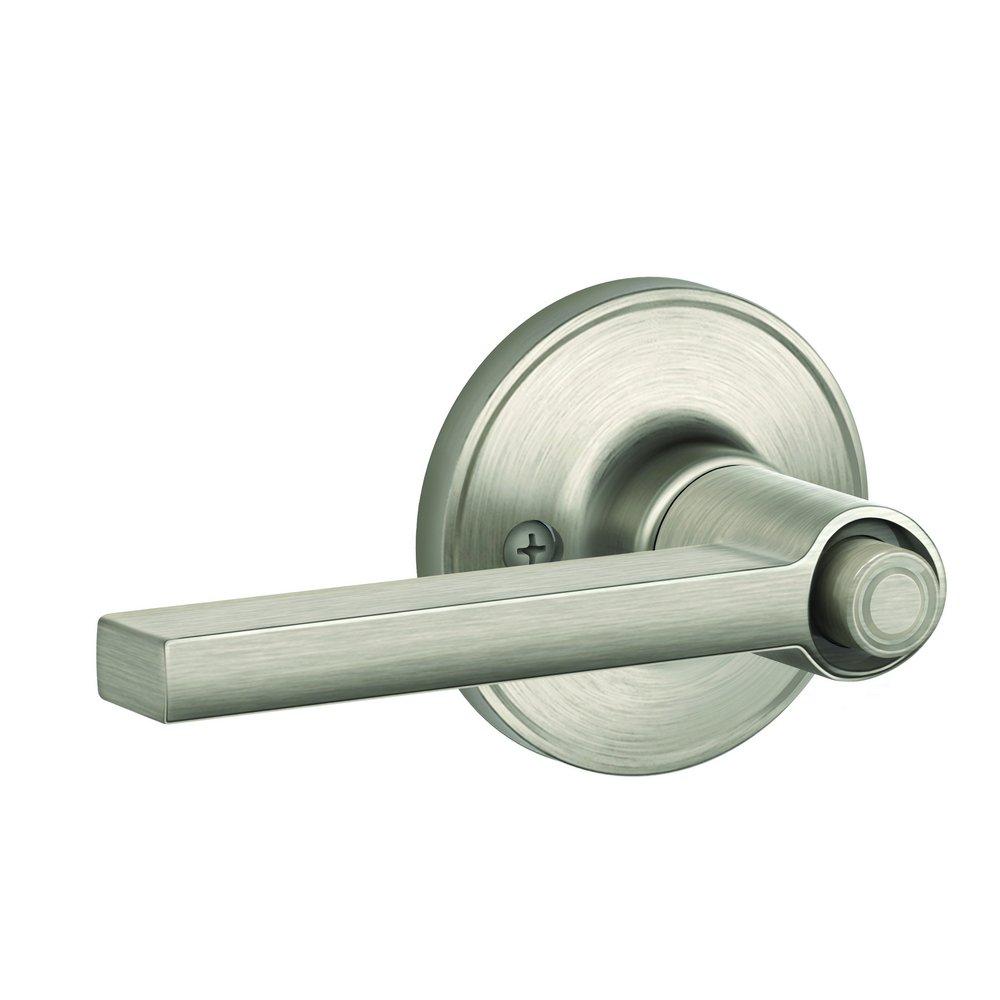 Schlage® Satin Nickel Privacy Bathroom Lever 