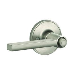 Privacy Bathroom Lever in Satin Nickel