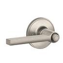 Schlage&reg; Satin Nickel Privacy Bathroom Lever 