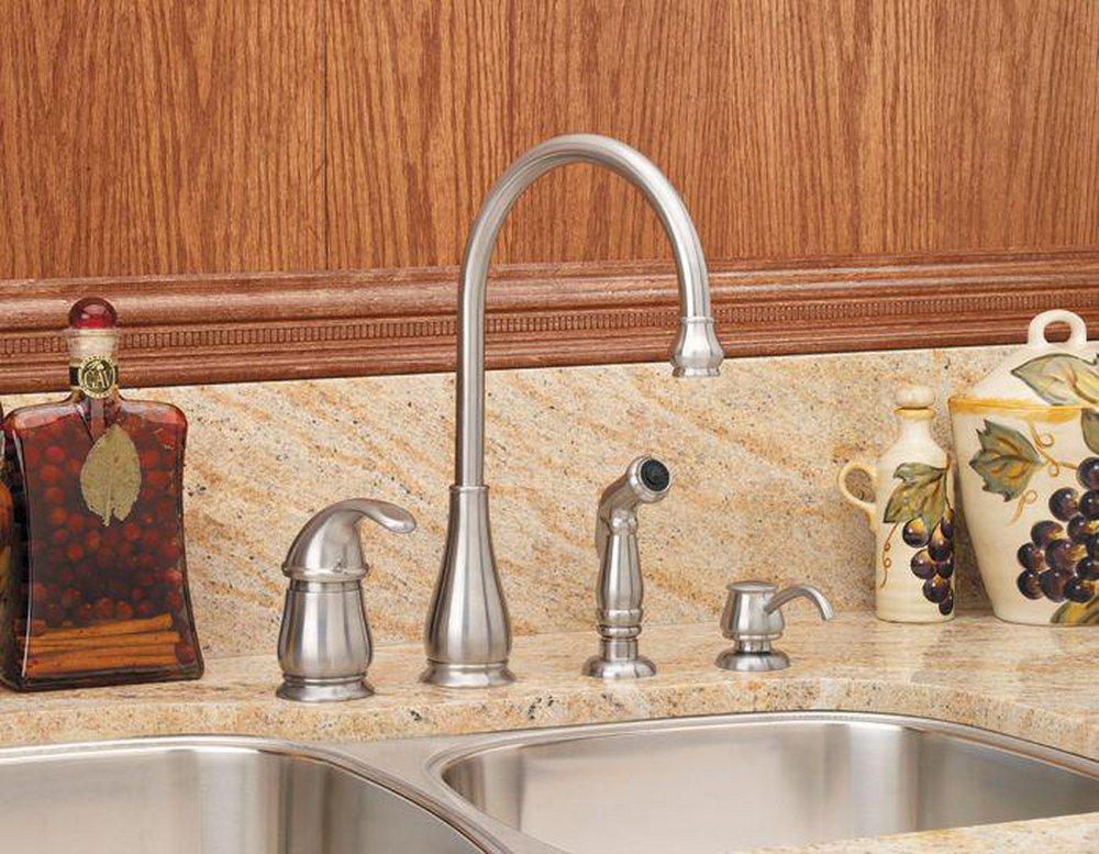 Pfister Stainless Steel Single Handle Kitchen Faucet 
