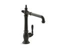 KOHLER Oil Rubbed Bronze Single Handle Kitchen Faucet 