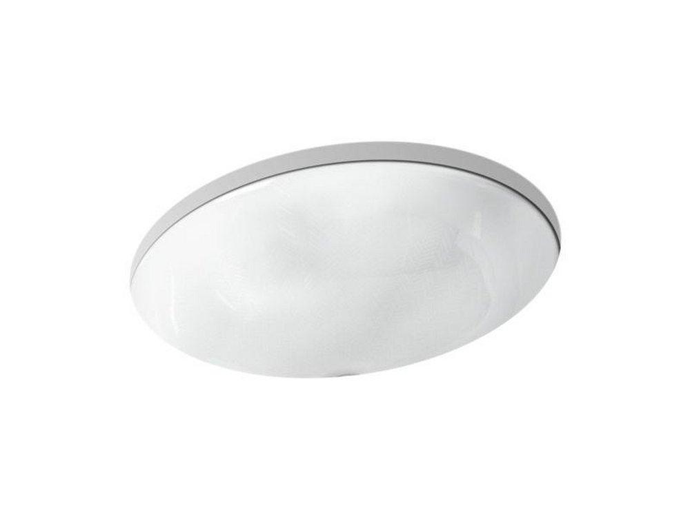 KOHLER White Undermount Basin 