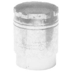 4 x 6-3/5 in. Gas Vent Hood Connector Aluminum Alloy and Galvanized Steel