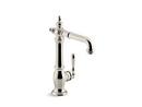 KOHLER Vibrant&reg; Polished Nickel Single Lever Handle Bar Faucet 