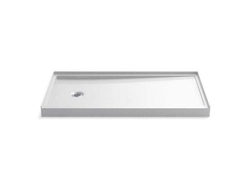 KOHLER White 60 in. Shower Base 