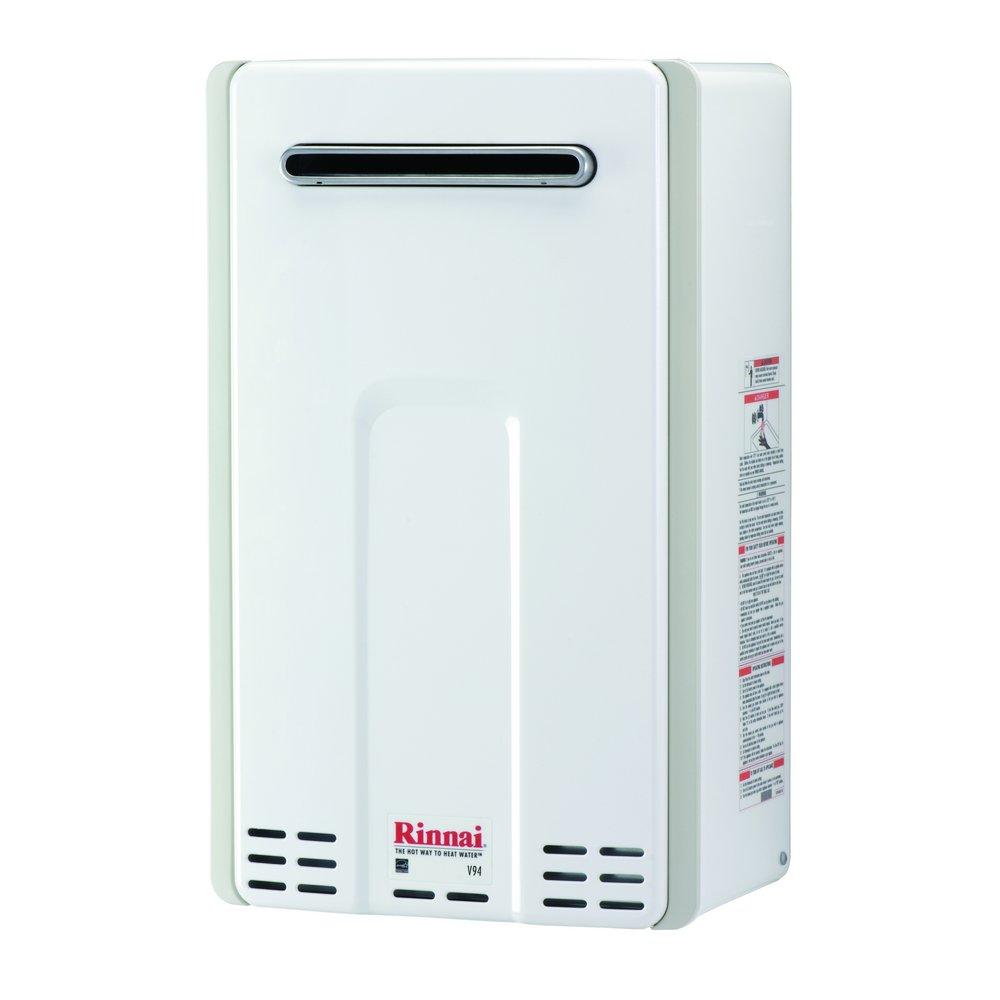 Rinnai 199 MBH Outdoor Non-Condensing 65W Tankless Water Heater 