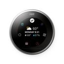Google Stainless Steel Learning Thermostat 