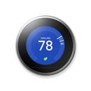 Google Stainless Steel Programmable Thermostat 