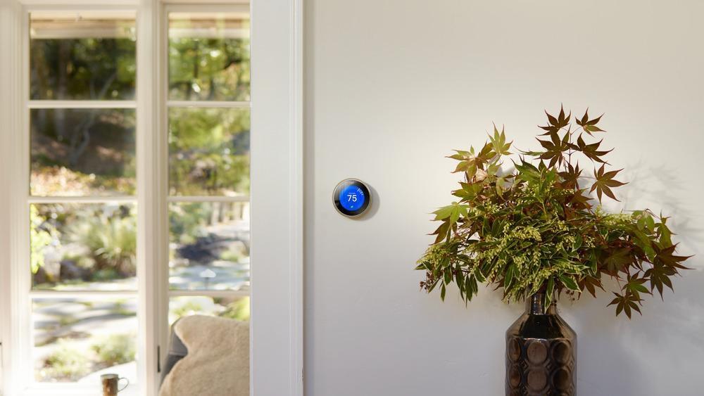 Google Stainless Steel 3rd Generation Thermostat 