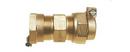 2 in. Pack Joint x PVC Pack Joint Water Service Brass Coupling