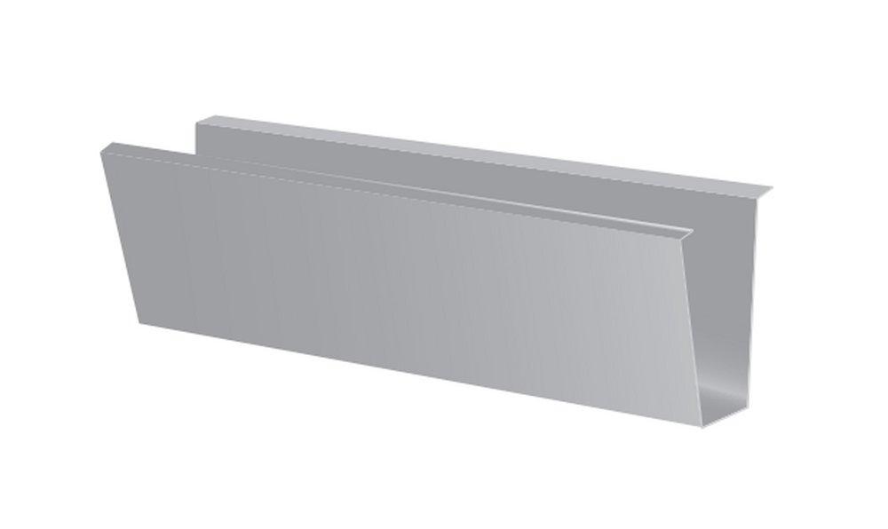 American Construction Metals Plain Fascia Gutter with Wing 