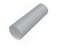 4 in. Galvanized Plain Round Pipe