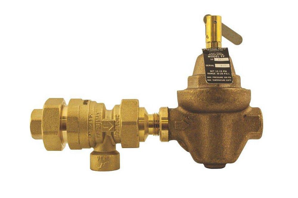 Apollo Valves Bronze Union Solder x FNPT 100 psi Backflow Preventer 