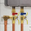 Webstone a brand of NIBCO IPS Union x Press Tankless Water Heater Service Valve Kit with Pressure Relief Valve 