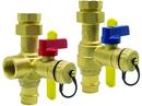 Webstone a brand of NIBCO IPS Union x Press Tankless Water Heater Service Valve Kit with Pressure Relief Valve 