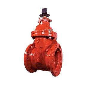 Clow Valve Flanged x Mechanical Joint Gate Valve with Stem 