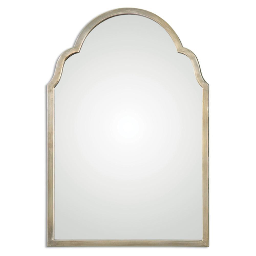 Uttermost Company Silver 20 in. Arch Mirror 