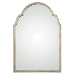 20 in. Arch Mirror in Silver