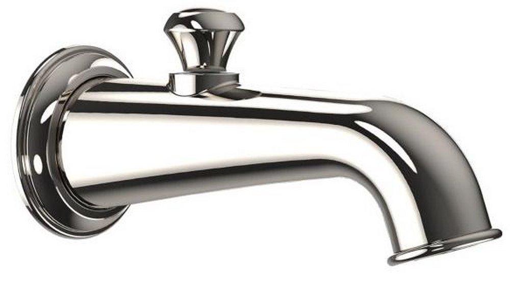 TOTO Polished Nickel 7-5/8 in. Brass Tub Spout 