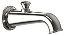 TOTO Polished Nickel 7-5/8 in. Brass Tub Spout 