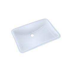 23-1/4 in. Undermount Rectangular Vitreous China Bathroom Sink in Cotton