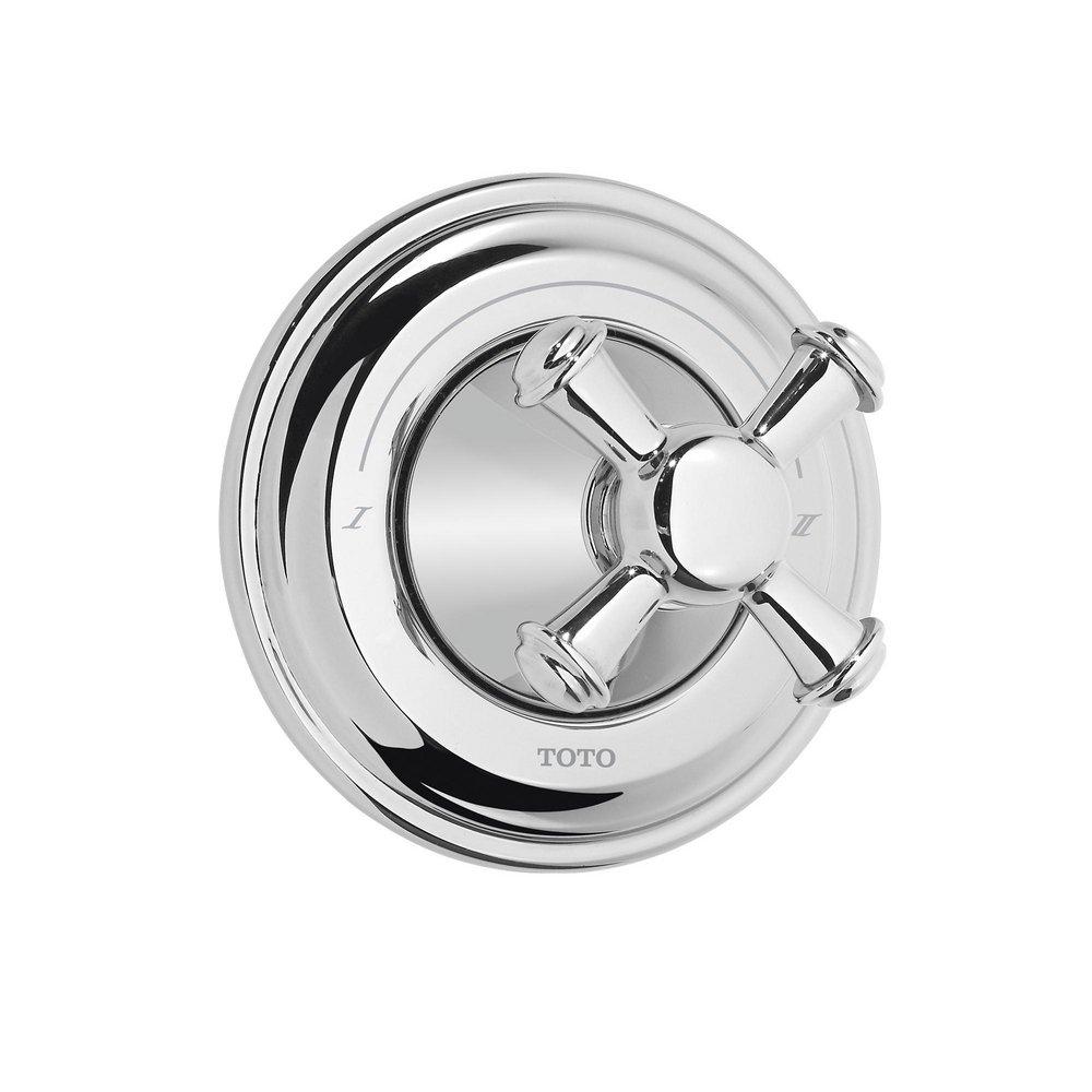 TOTO Polished Chrome 2-9/16 in. Brass Diverter Trim 