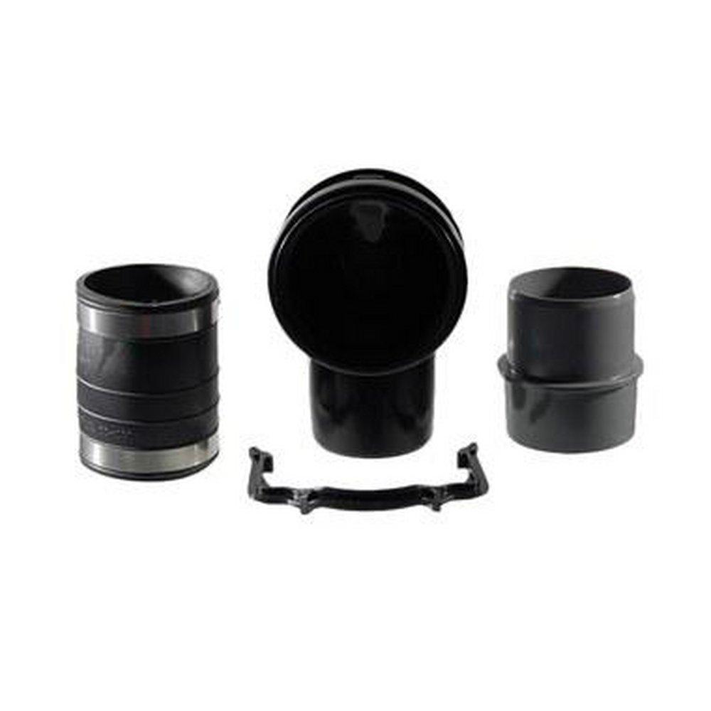 TOTO Black 2 x 4 in. Plastic Outlet Assembly for WT151M, WT152M 