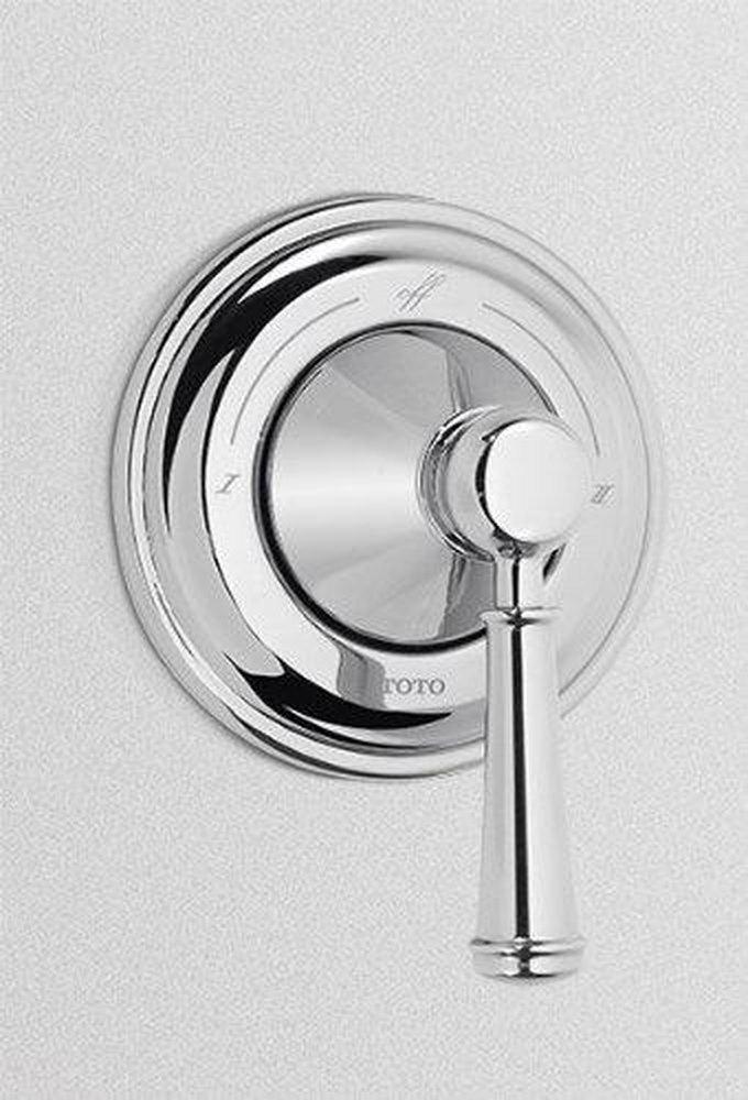TOTO Polished Nickel Brass Diverter Trim with Handle 
